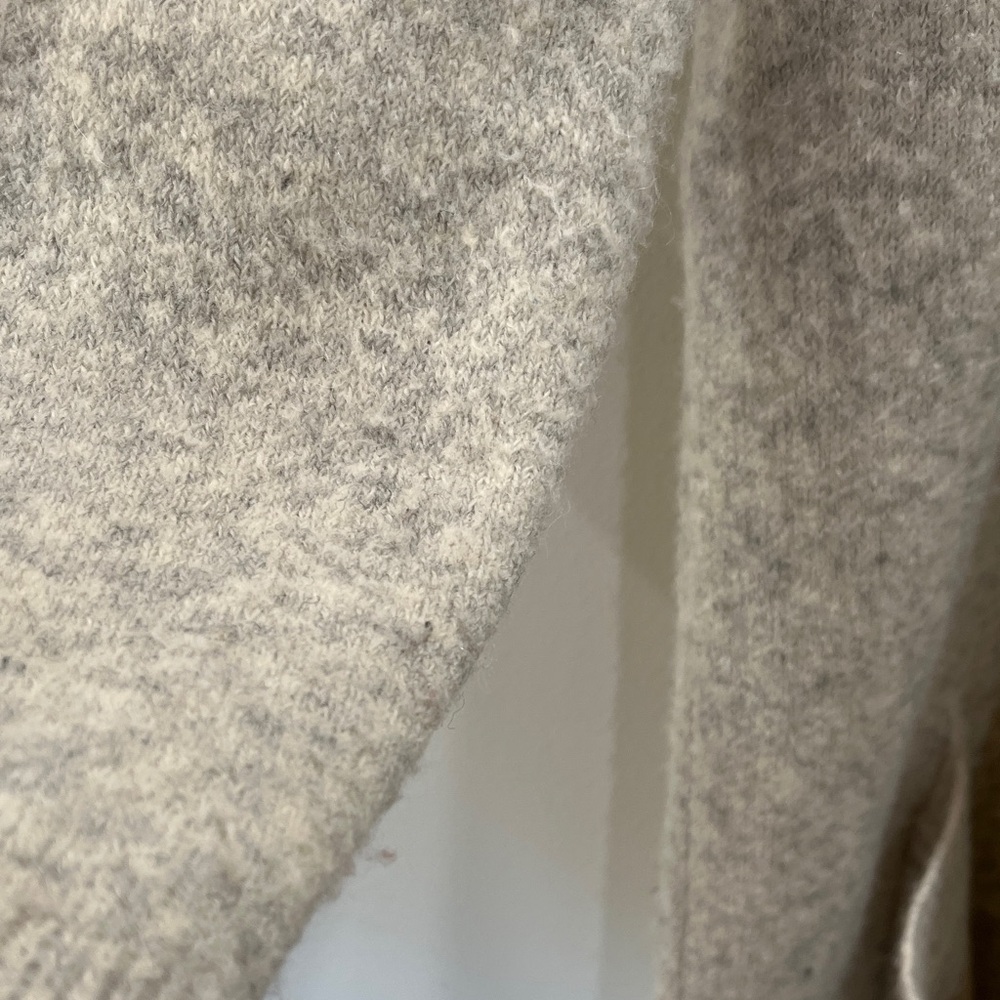 Madewell Heather Gray Open Front Cardigan - Picture 4 of 4